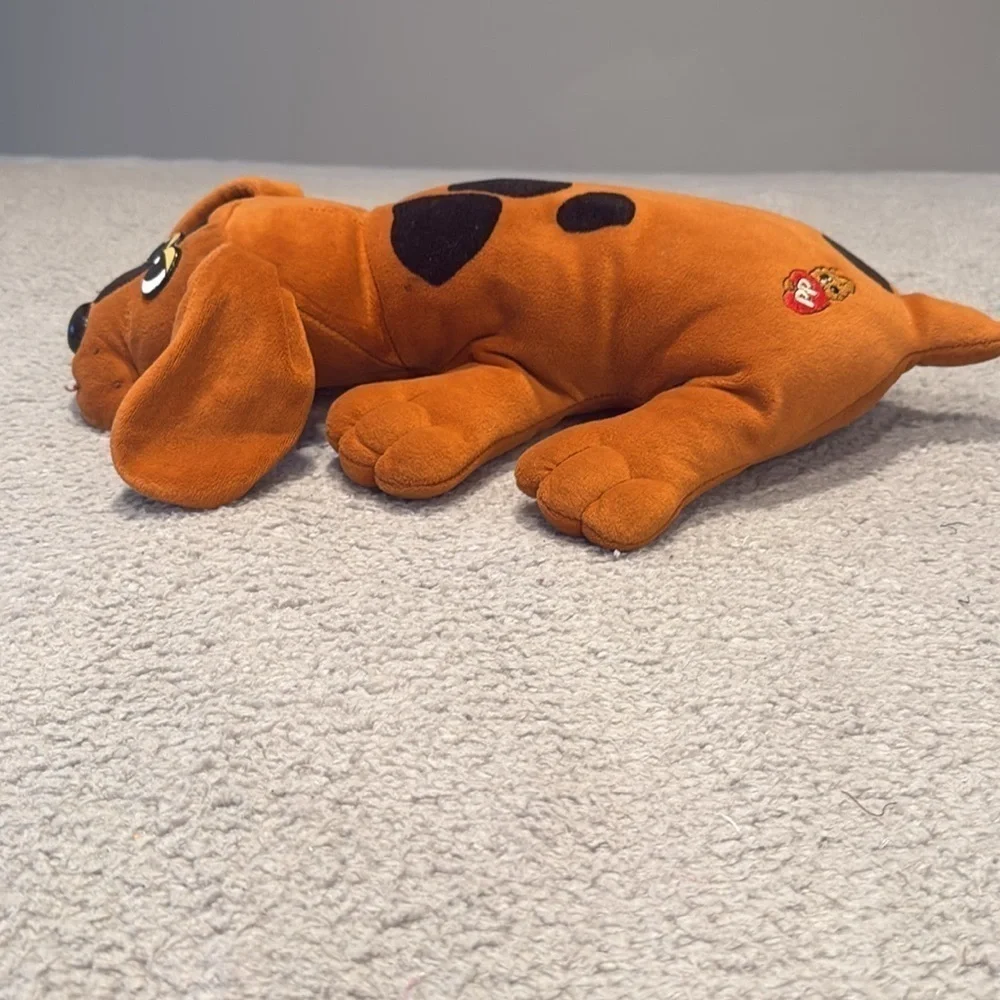 TONKA Pound Puppy Vintage 1985 Large  Brown w/ Black Spots